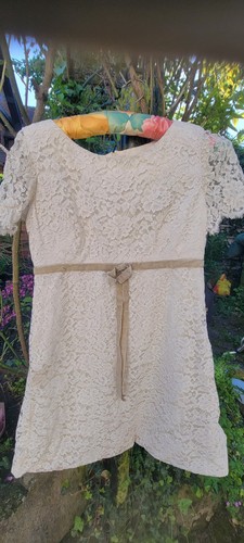Vintage 1960 guipure lace - vintage,