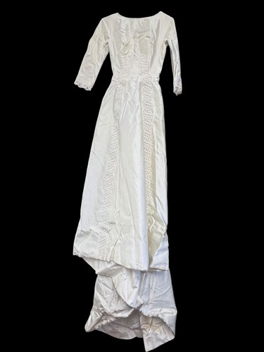 Vintage 1960s wedding dress - vintage,