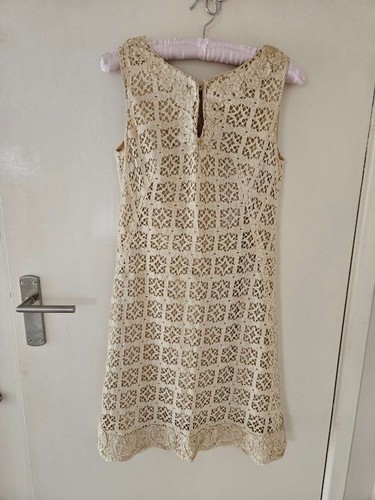 1960 vintage lined lace - 1960's,