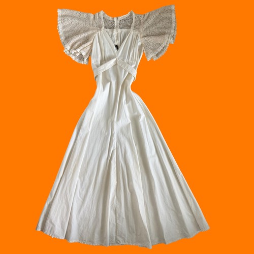Vintage cream lace - vintage,