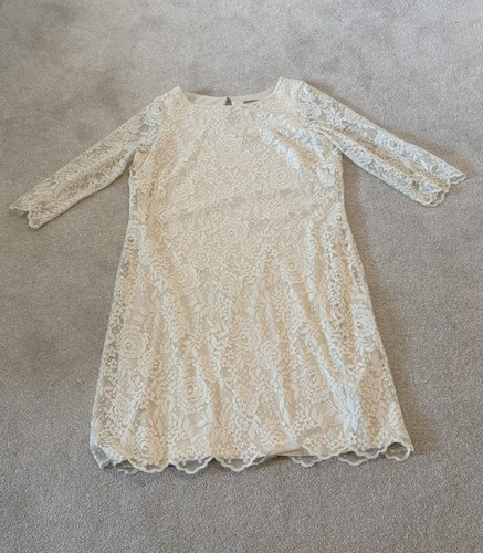 Vintage cream lace - m&s,