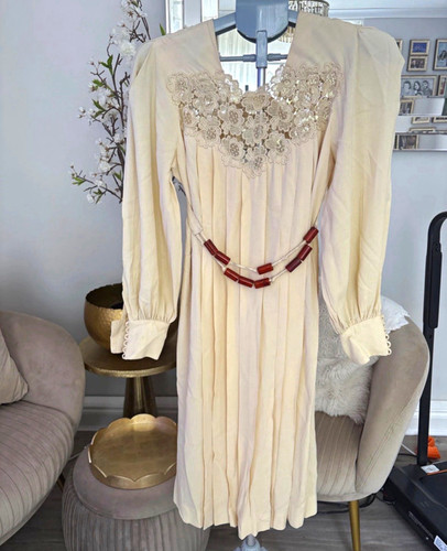 Vintage women cream midi - women’s,