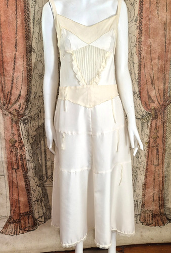 Lisa vintage cream slip - vintage,